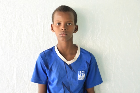 Ahmed, 8, Eyl