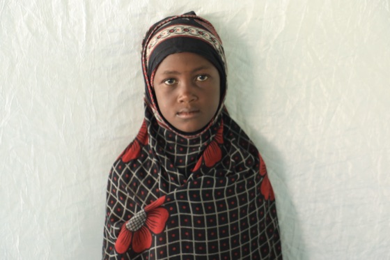 Jamila, 7, Eyl